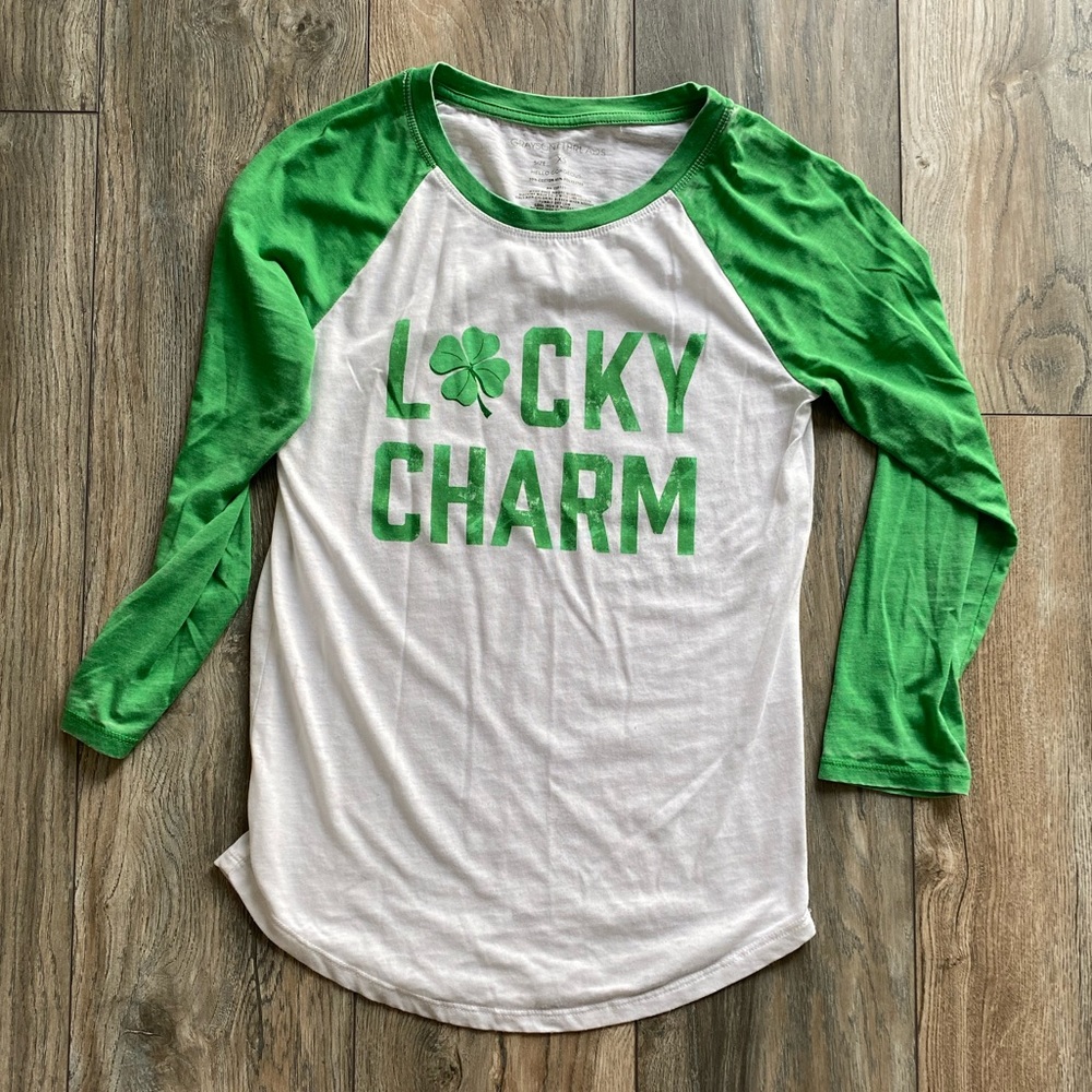 Lucky Charm Baseball Tee